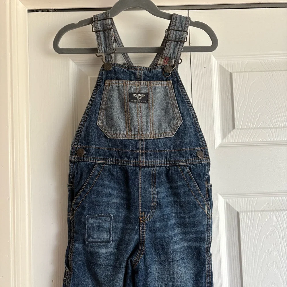 Osh kosh fleece lined overalls